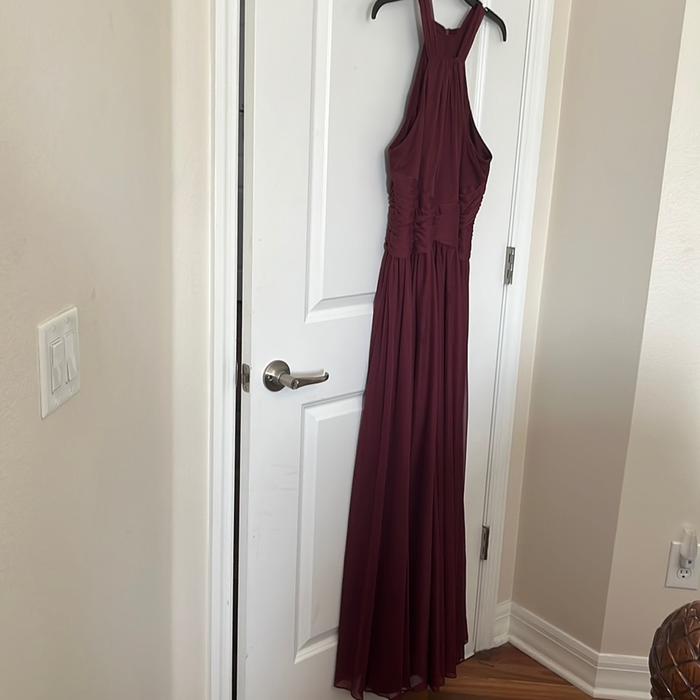 Davids Bridal Bridesmaid Maxi Dress
